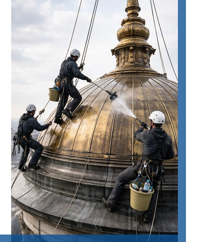 Мойка куполов и шпилей в Таганроге от 8145 р. - заказать | ВЫСОТНИК-Тгн