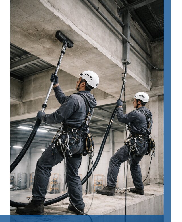 Обеспыливание потолочных конструкций в Таганроге от 255 р. |ВЫСОТНИК-Тгн