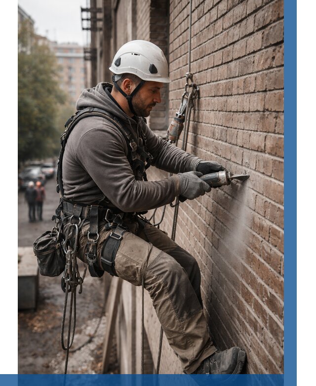 Расшивка кирпичных швов в Таганроге от 611 р. | ВЫСОТНИК-Тгн