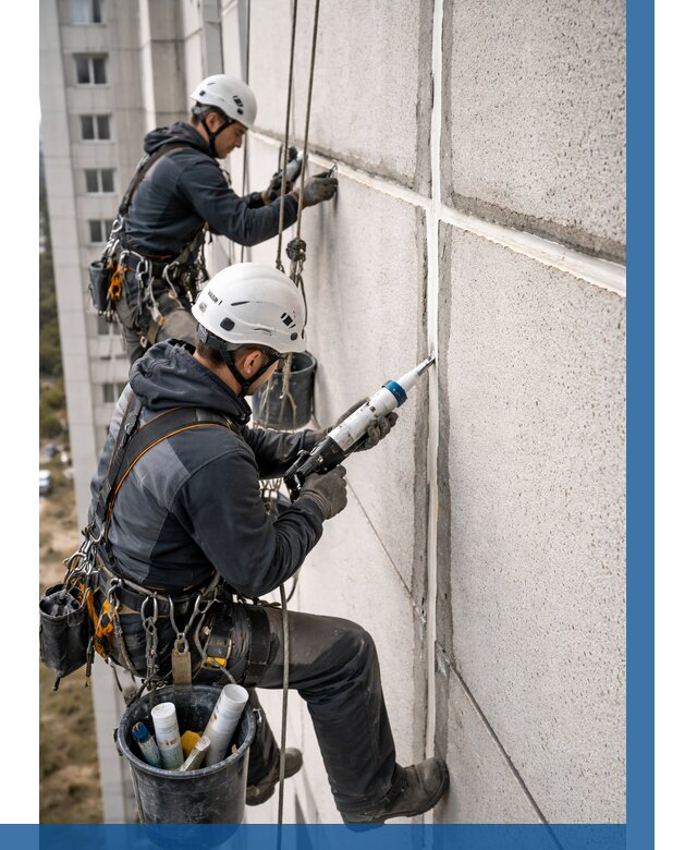 Герметизация межпанельных швов в Таганроге от 713 р. | ВЫСОТНИК-Тгн