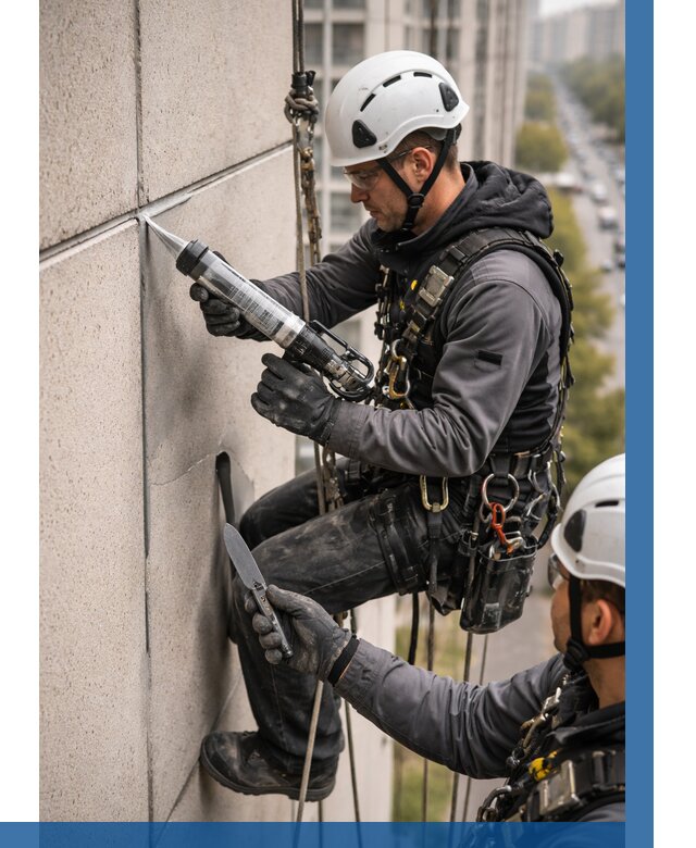 Первичная герметизация швов в Таганроге от 611 р. | ВЫСОТНИК-Тгн