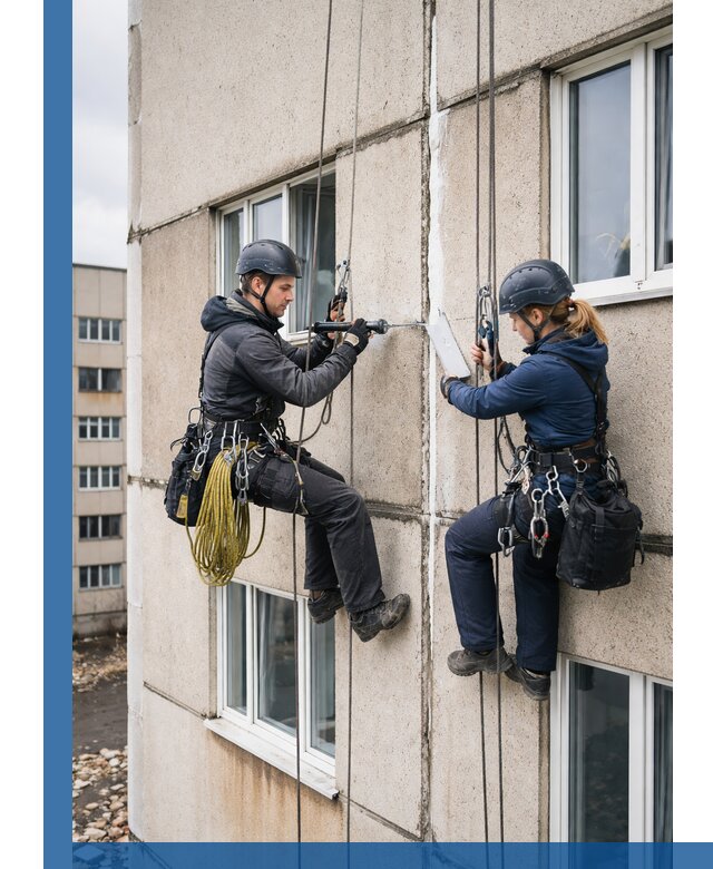 Герметизация межпанельных швов тёплым швом в Таганроге