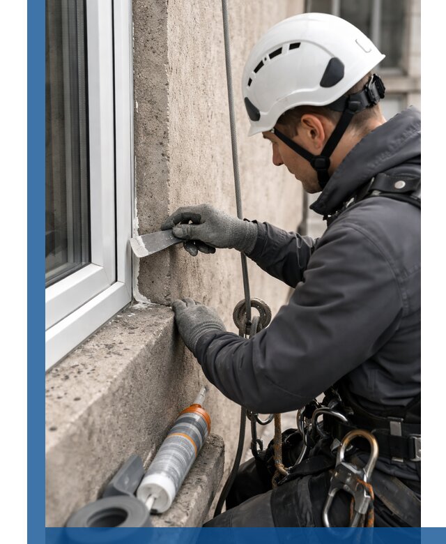 Герметизация монтажных швов окон в Таганроге с гарантией качества