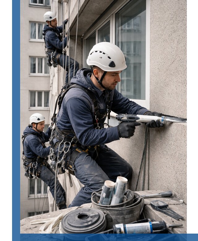 Герметизация швов лоджии в Таганроге профессионально и надежно