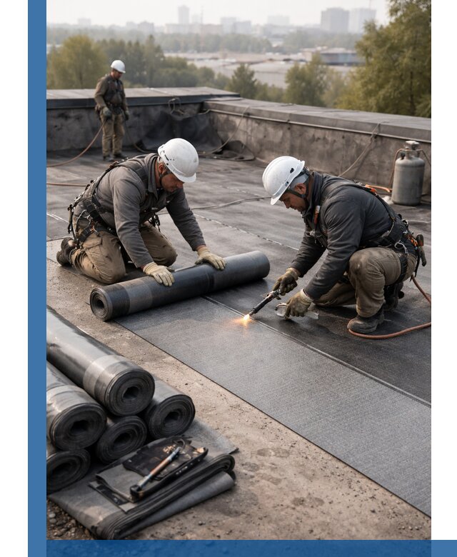 Монтаж мягкой кровли в Таганроге профессионально и надежно