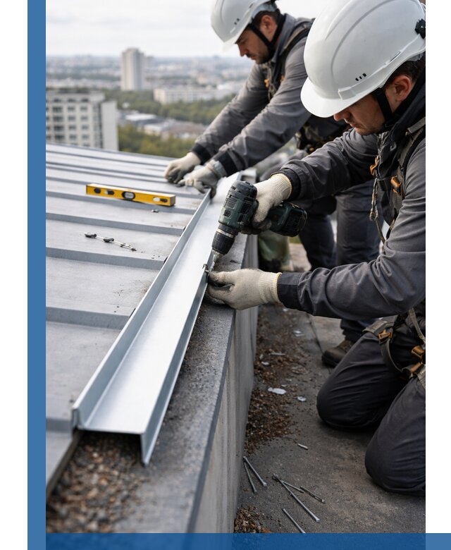 Монтаж капельника на кровле в Таганроге с гарантией качества