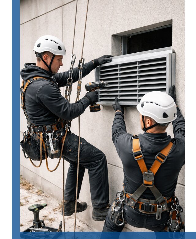 Монтаж вентиляционных решеток в Таганроге профессиональный сервис