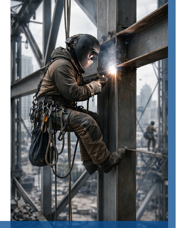 Высотные сварочные работы в Таганроге от 3563 р. | ВЫСОТНИК-Тгн