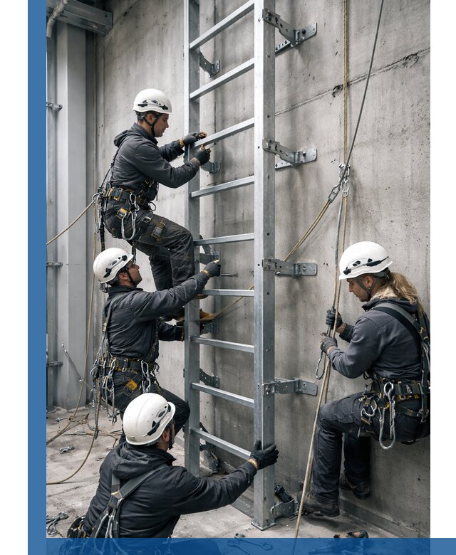 Монтаж металлических лестниц в Таганроге под ключ со гарантией