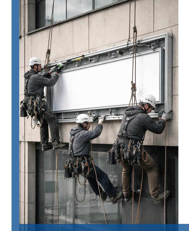 Профессиональный монтаж светового короба под ключ в Таганроге