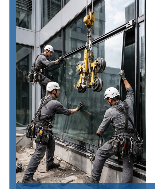 Структурное остекление фасадов в Таганроге монтаж и обслуживание