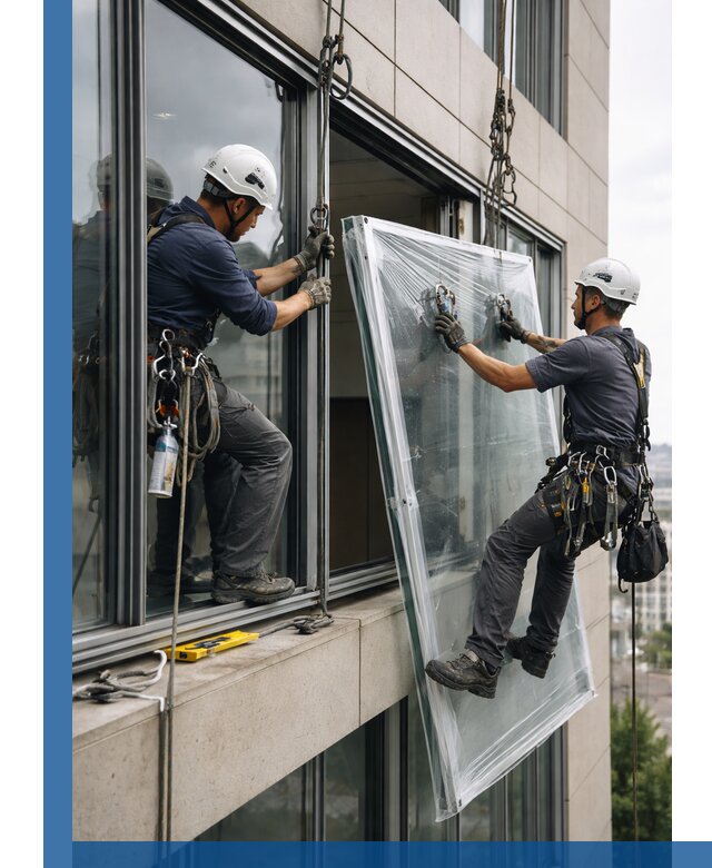 Профессиональная замена стекла в витраже в Таганроге с гарантией