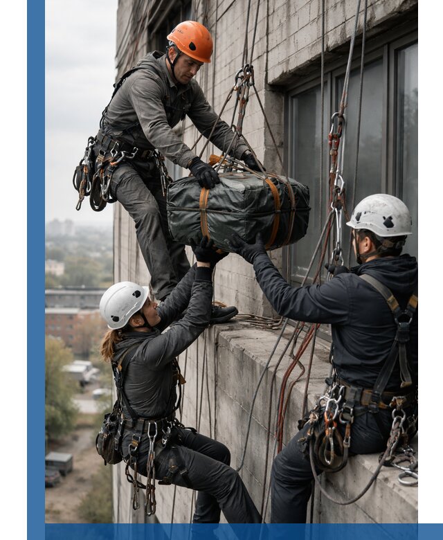 Перемещение грузов вручную в Таганроге профессионально и безопасно