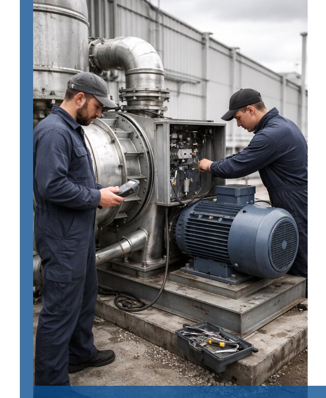 Техническое обслуживание промышленного оборудования в Таганроге