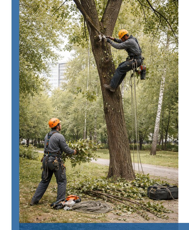 Санитарная обрезка деревьев в Таганроге, профессионально и безопасно