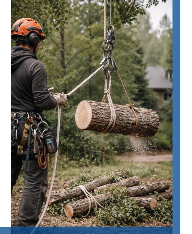Валка деревьев частями в Таганроге от 7636 р. | ВЫСОТНИК-Тгн