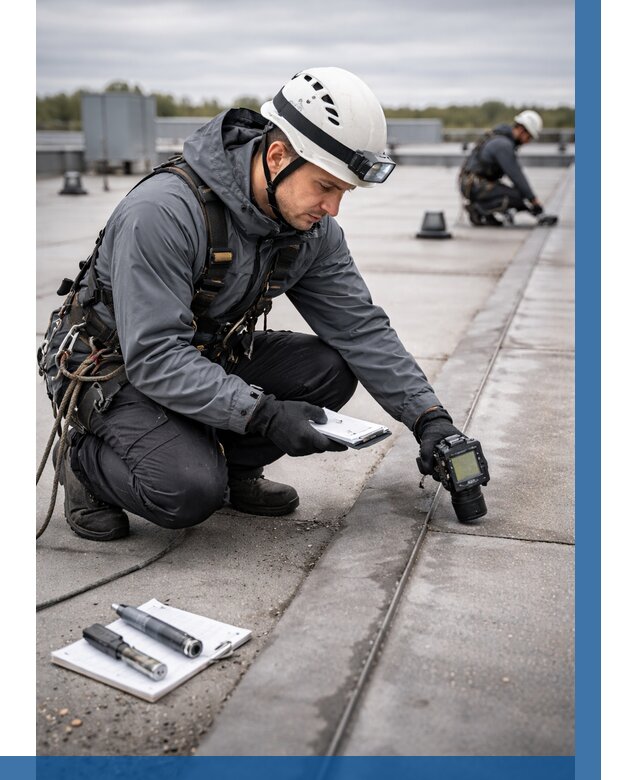 Обследование кровли на протечки в Таганроге от 4581 р. | ВЫСОТНИК-Тгн