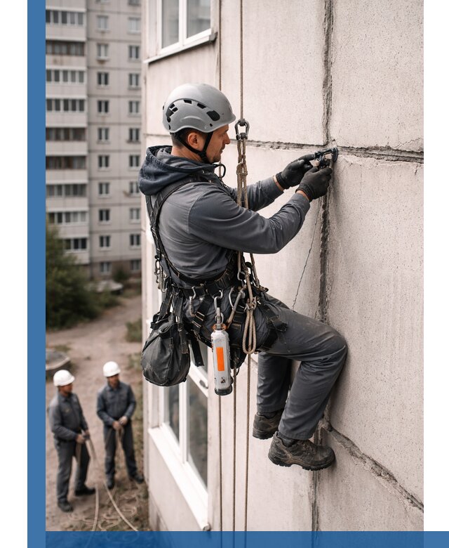 Обследование межпанельных швов и герметизация в Таганроге