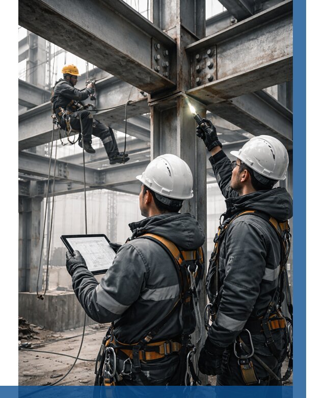 Обследование металлоконструкций в Таганроге от 5600 р. | ВЫСОТНИК-Тгн