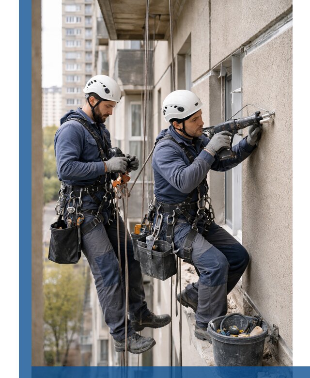 Промышленные альпинисты высотные работы и монтаж в Таганроге